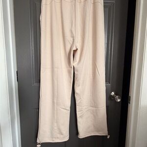 Women's Cream Track Pants